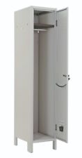 Armadio Spogliatoio in Metallo Armadietto Kit 1 Posto Con Serratura 35x35x180h