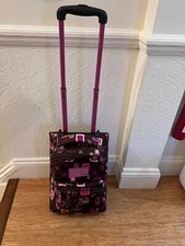 Jansport Zaino Trolley Borsa Manico Marrone Rosa Geometrico THE 9 T3090408