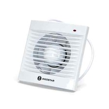 aspiratore bagno cucina ventola aspirazione 14 watt foro 120 mm griglia forata