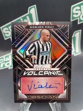2021-22 Panini Rosso Ossidiana Gianluca Vialli Autografo /15 SSP #VS-GV CAPRA