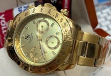 Orologio 42mm Placcato Oro