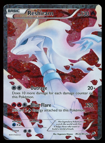 Reshiram 2013 pokemon - 2013, tesori