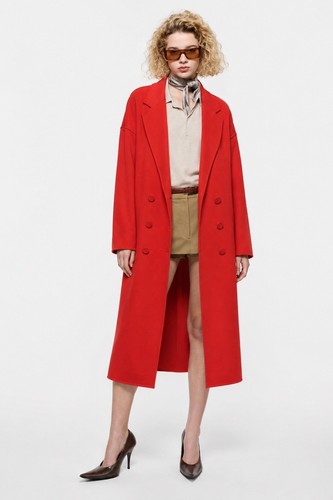 Cappotto oversize doppiopetto