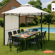 Gazebo 3,3x3,3 metri giardino