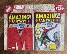 MARVEL Legends # 1 - Spider-Man / Fumetto + Placca - 2018 Panini Comics