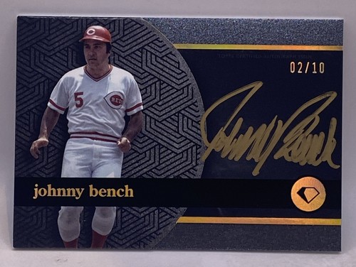 Autografo johnny bench 2024 - bench,