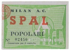 P5084 - BIGLIETTO CALCIO 