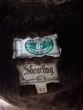 montone shearling uomo usato