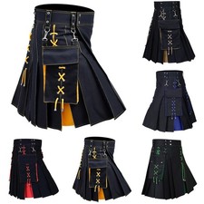 Sofisticato kilt uomo festival