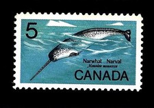 CANADA - 1968 -  La protezione e la conservaz. degli animali selvatici - Narvalo