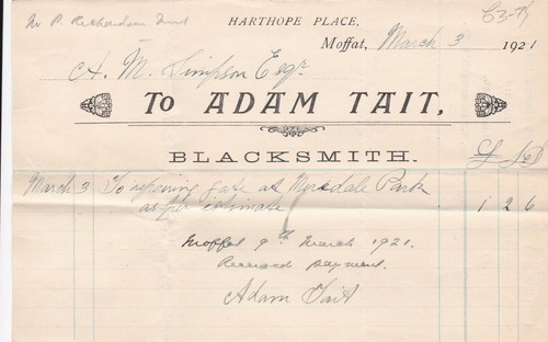 Adam tait harthope - adam,