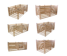 Compositore moderno duo legno di larice legno massello compost a innesto compost in legno