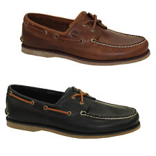 Timberland Classic Boat Scarpe 2-Eye Scarpe da Vela Barca Mocassini Uomo