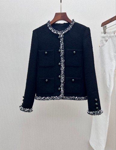 Giacca nera iconica chanel - giacca,