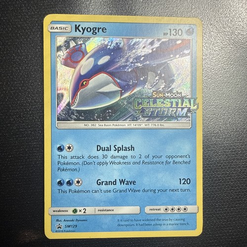 Kyogre promo stella nera - -,