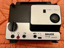 Proiettore vintage Super 8 mm modello Bauer T18 Sound