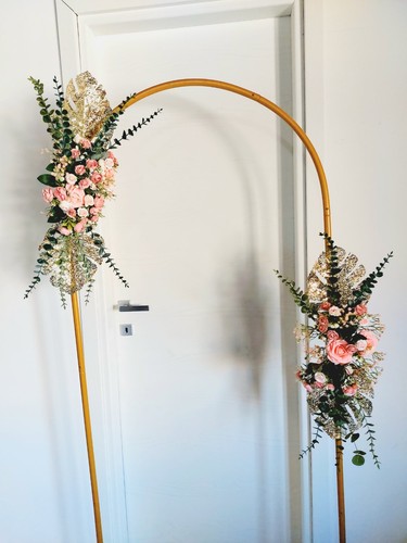 Composizione fiori per arco - fiori,