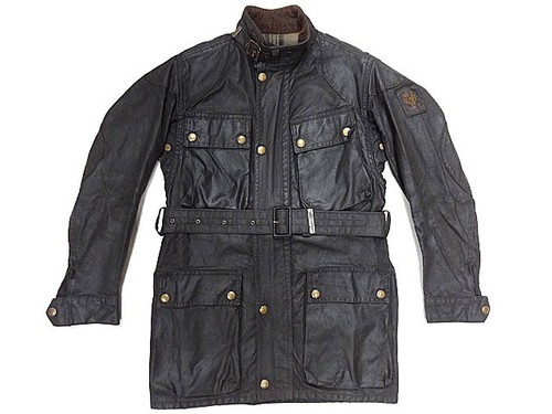Giacca oliata belstaff trial - belstaff,