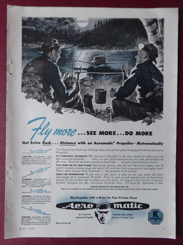 1947 pub aeromatic - 5/1947, propeller