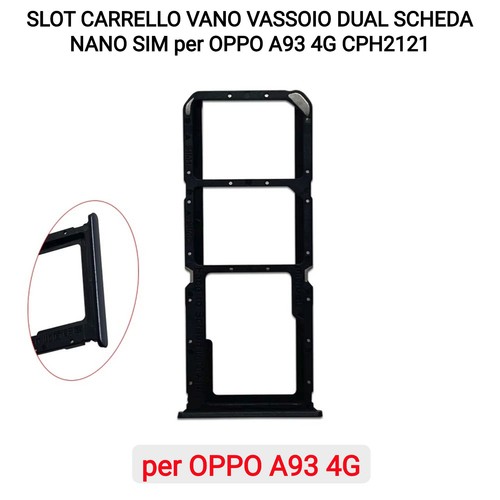 Slot carrello vano vassoio - carrello,