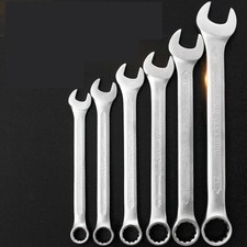 Chiave metrica antiscivolo doppio scopo prugna estremità aperta grado industriale 6-32 mm