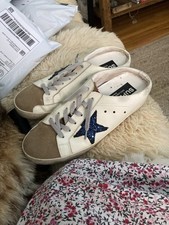 Golden Goose Blue Star Mules