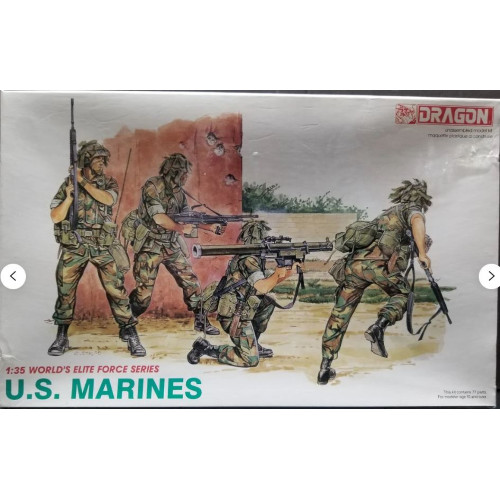 Marines kit dragon - marines, 1:35