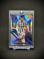 Cristiano Ronaldo 2021 Topps Finest UEFA Finest Footwork Rifrattore SP Juventus