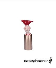 VASO DECORATIVO ARTURO ORO CERAMICA/DECORATIVE VASE ARTURO GOLD CERAMIC