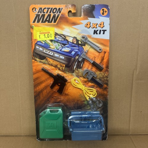 Hasbro action man set 4x4 - action, kit