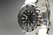 【QUASI NUOVO】 Orologio Seiko 6R15-02X0 Prospex Black Monster Automatico Subacqueo 200m