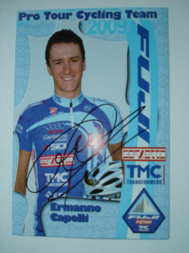 Autographe ermano capelli - ermano,