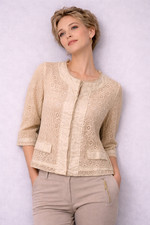 GIACCA BOLERO DONNA PIZZO