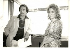 1974 MILANO Teatro SAN BABILA Maurizio MERLI e Graziella GRANATA *Foto 18x13 cm