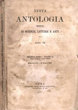 Nuova antologia. Rivista di