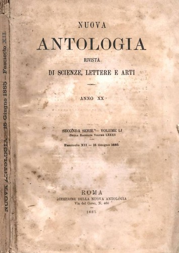 Nuova antologia rivista - nuova, antologia.