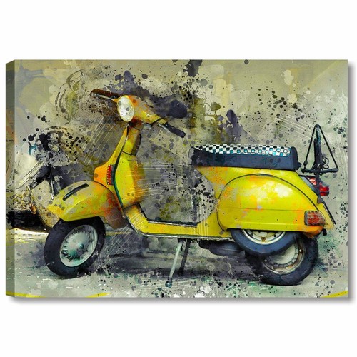 Vespa vintage quadro - 4,