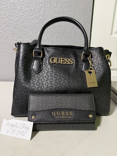 Guess satchel top handle bag - top,
