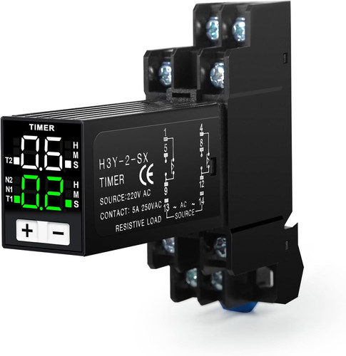 Temporizzatore 220v relè - 220v,