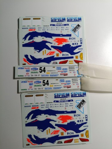 Decals peugeot 306 - decals, 1/43