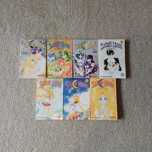 Sailor moon supers stars - 1-4,