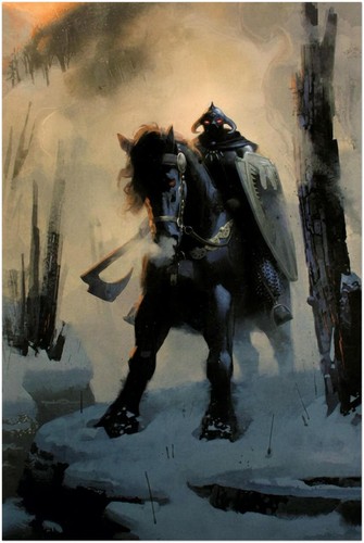 Death dealer frank frazetta - dealer,