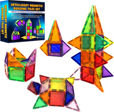 Gioco Di Blocchi Di Costruzione Magnetici – Blocchi Magnetici Educativi STEM per