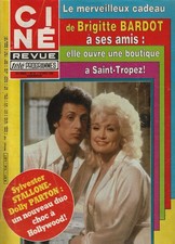 Ciné Télé Revue n° 15 - Sylvester Stallone et Dolly Parton (Avril 1984)