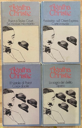 Lotto volumi agatha christie - lotto,