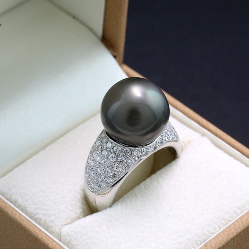 Anello perla tahitiano - perla,