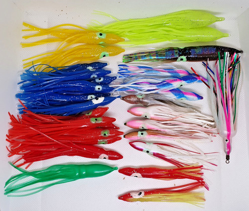 Lotto esche morbide polipetti - lotto,