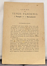 Pubblicazione Inizio 900 Culto