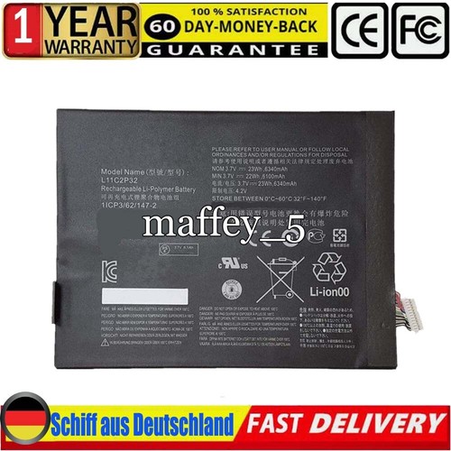 Batteria per tablet l11c2p31 - per,