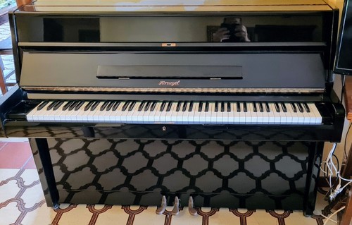 Pianoforte verticale horugel - verticale,